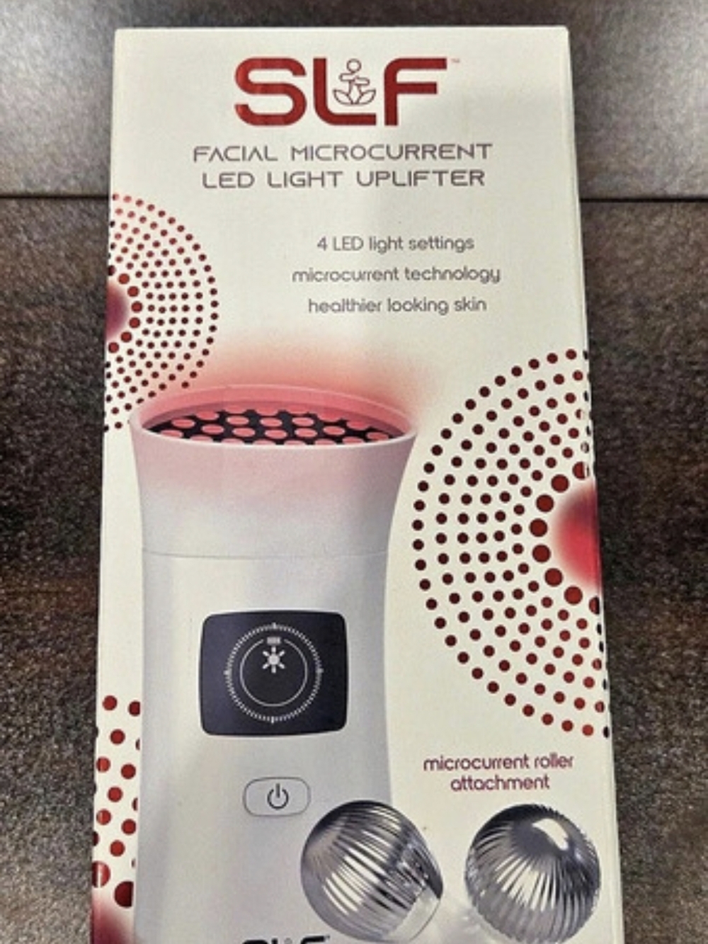 SLF Facial Microcurrent LED Light Uplifter Skincare Tool